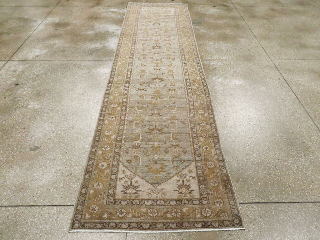 Vintage Persian Malayer Runner, No.26845 - Gsblank