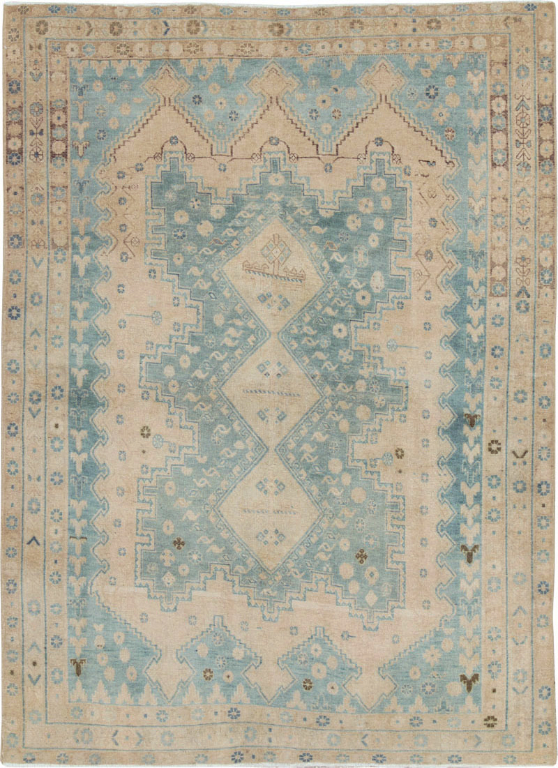 Vintage Persian Afshar Rug, No.26853 - Gsblank