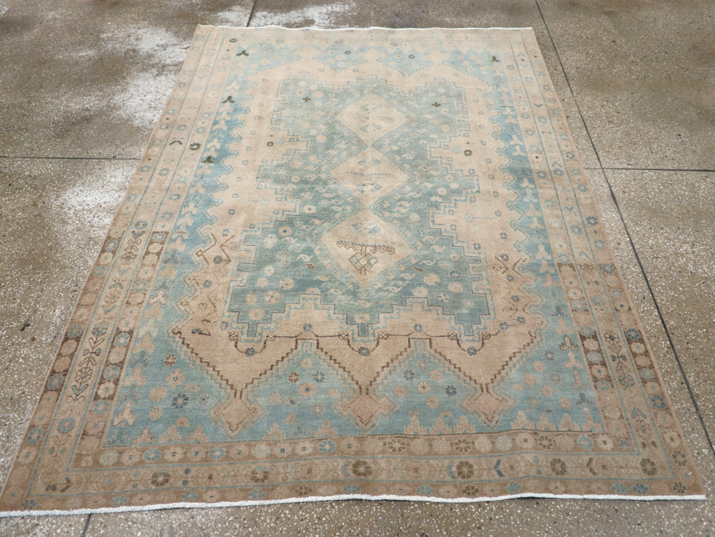 Vintage Persian Afshar Rug, No.26853 - Gsblank