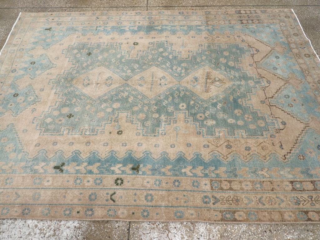 Vintage Persian Afshar Rug, No.26853 - Gsblank