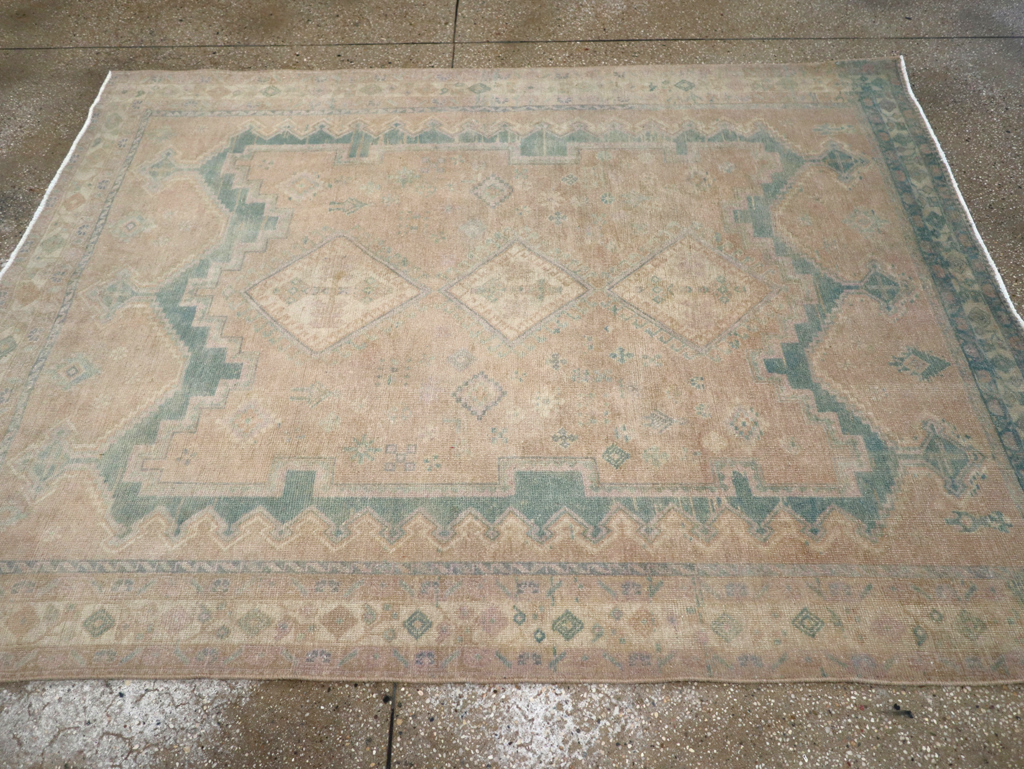 Vintage Persian Afshar Rug, No.26854 - Gsblank