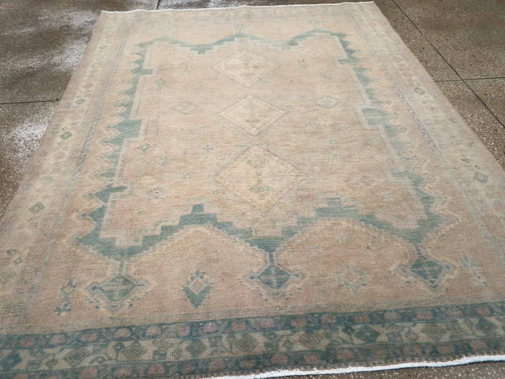 Vintage Persian Afshar Rug, No.26854 - Gsblank