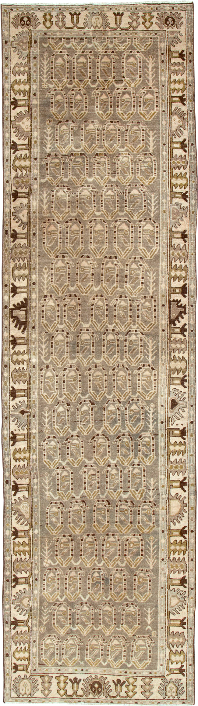 Vintage Persian Malayer Runner, No.26856 - Gsblank
