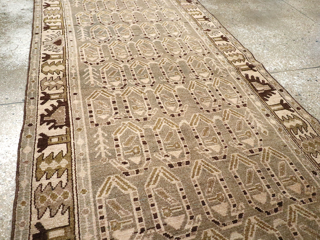 Vintage Persian Malayer Runner, No.26856 - Gsblank