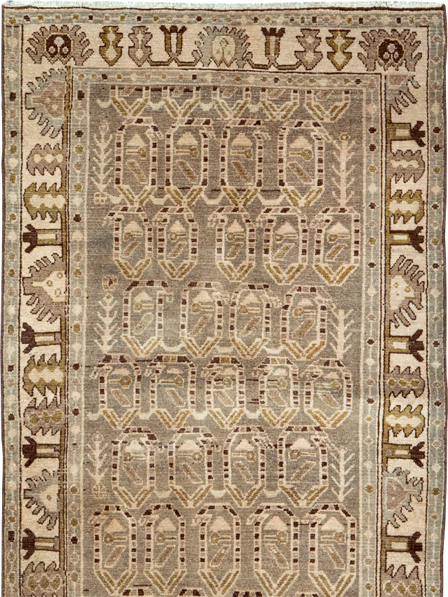Vintage Persian Malayer Runner, No.26856 - Gsblank