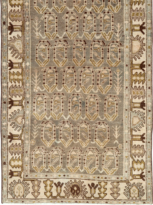 Vintage Persian Malayer Runner, No.26856 - Gsblank