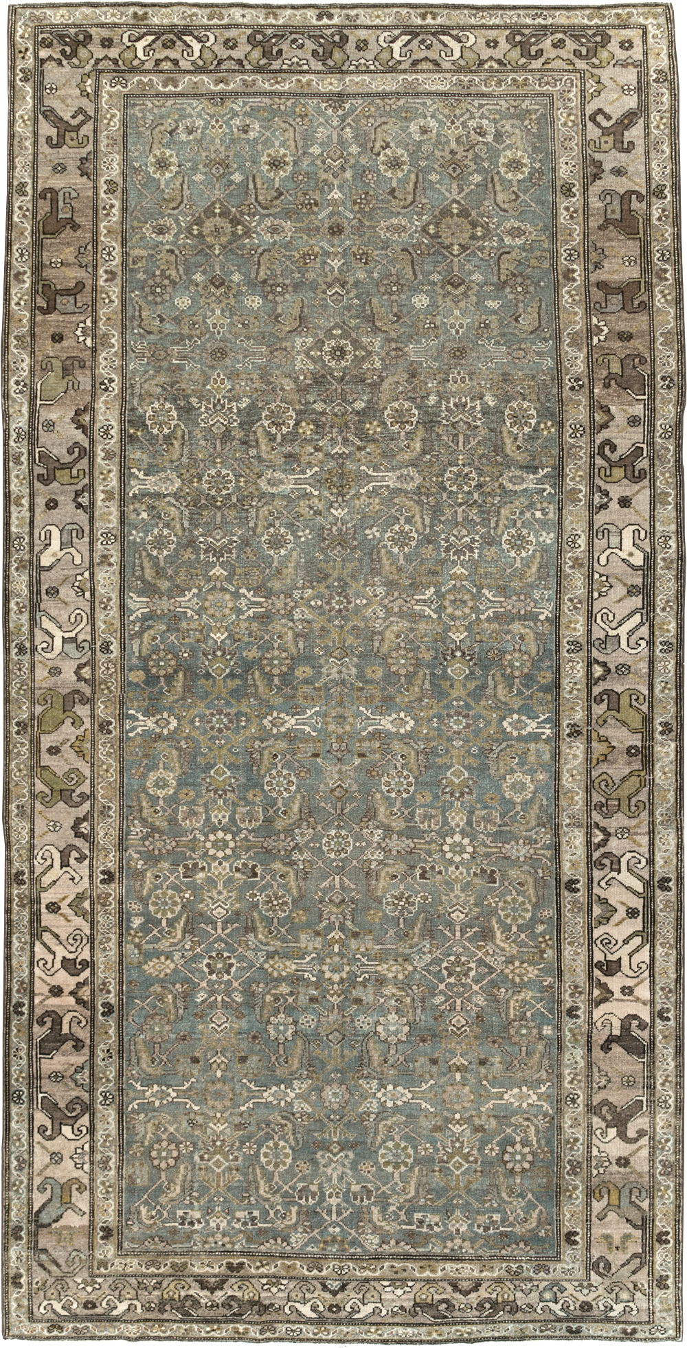 Antique Persian Malayer Gallery Rug, No.26859 - Gsblank