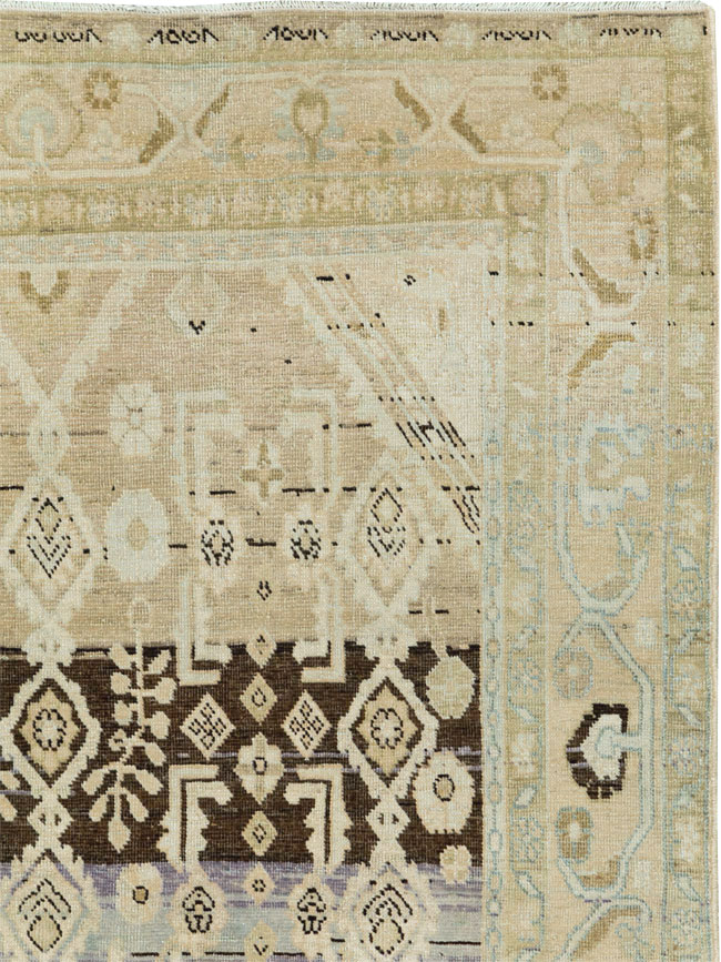 Vintage Persian Malayer Rug, No.26861 - Gsblank