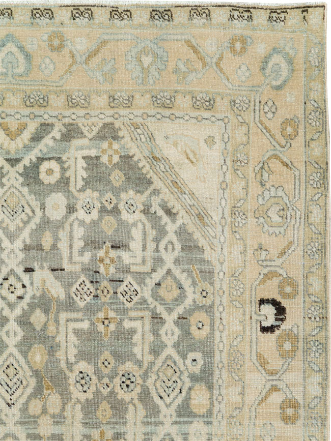 Vintage Persian Malayer Rug, No.26861 - Gsblank