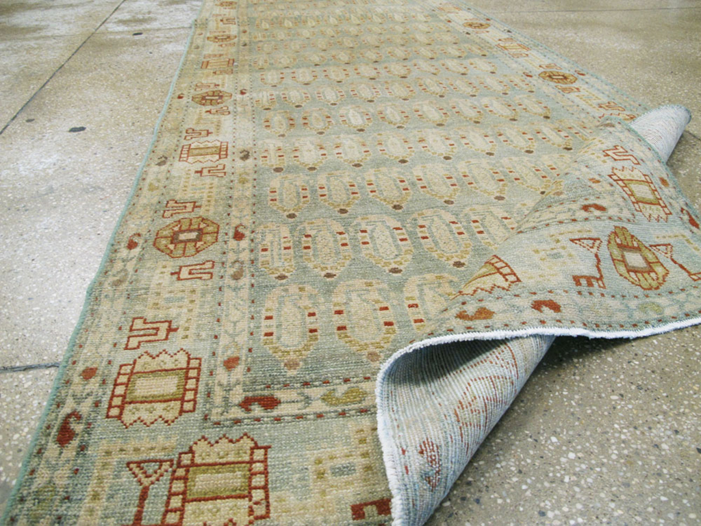 Antique Persian Malayer Runner (Pair: 2 of 2), No.26864 - Gsblank