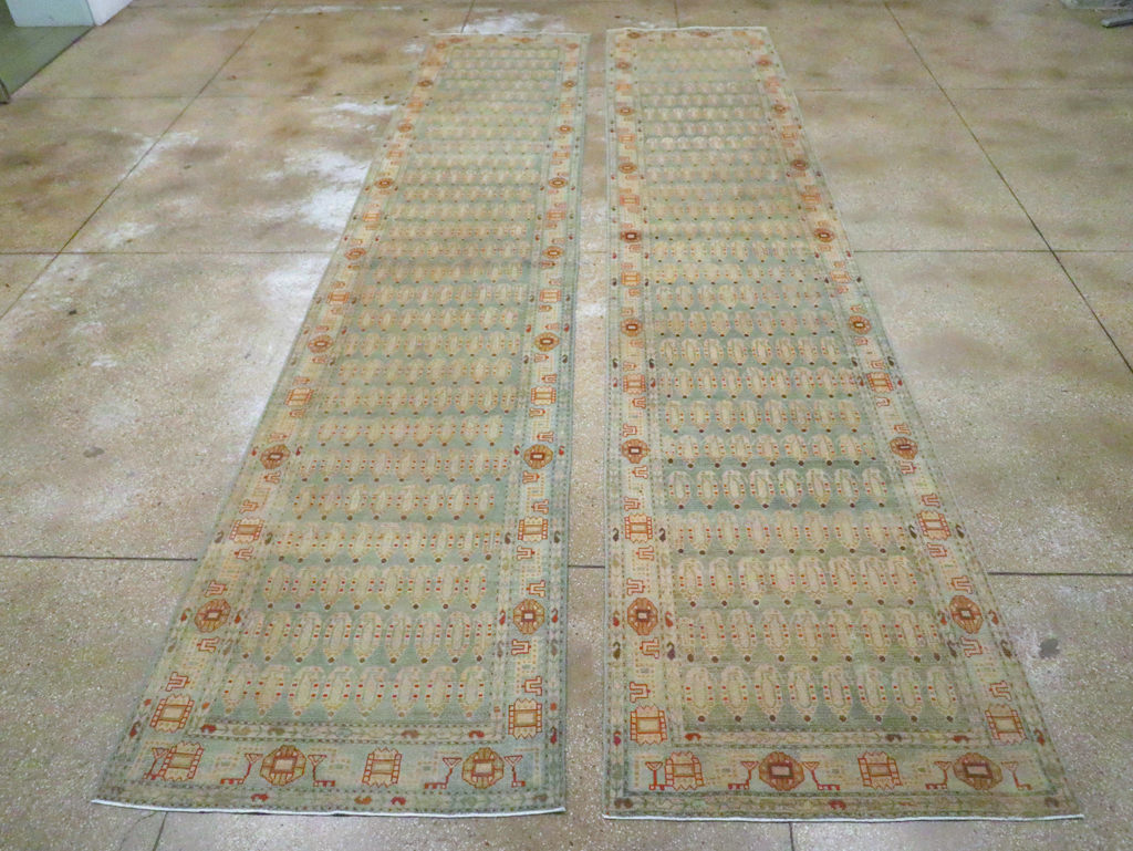 Antique Persian Malayer Runner (Pair: 2 of 2), No.26864 - Gsblank