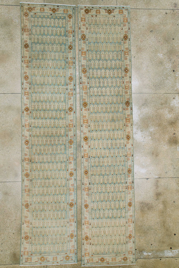 Antique Persian Malayer Runner (Pair: 2 of 2), No.26864 - Gsblank