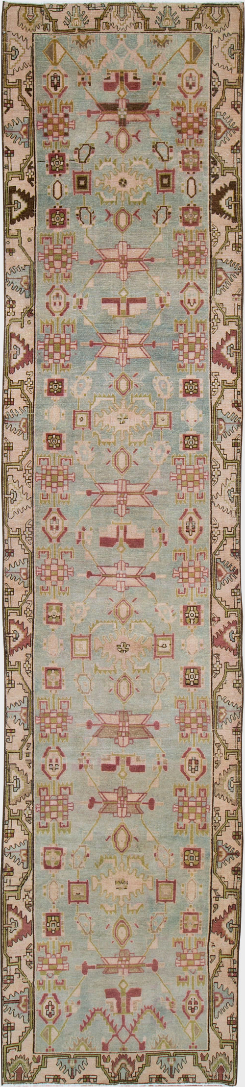 Vintage Persian Malayer Runner, No.26865 - Gsblank