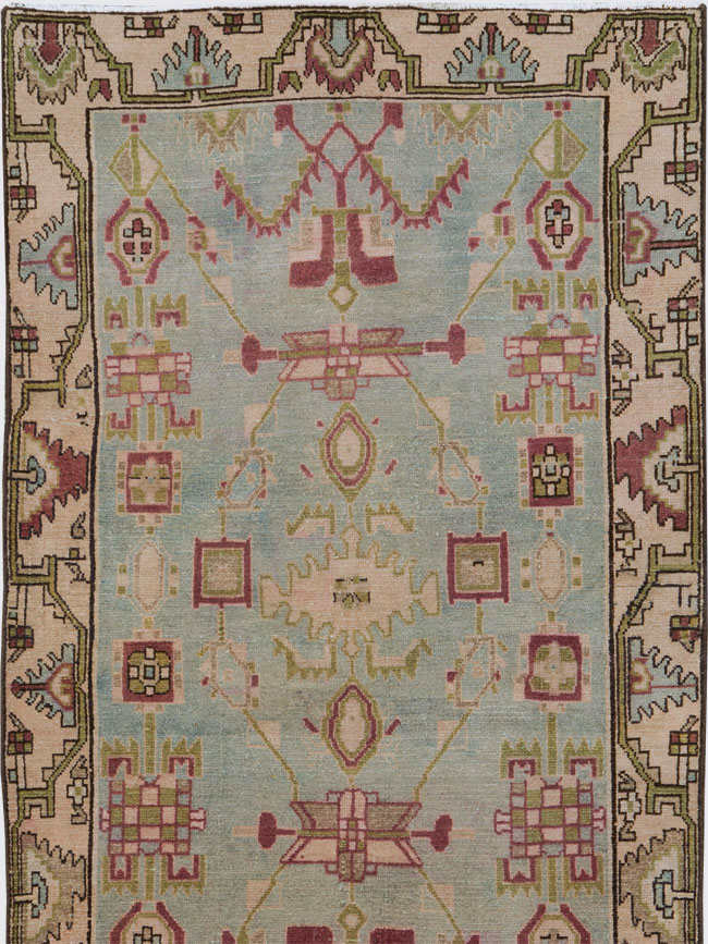 Vintage Persian Malayer Runner, No.26865 - Gsblank