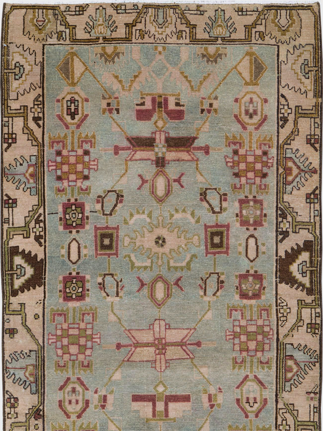 Vintage Persian Malayer Runner, No.26865 - Gsblank
