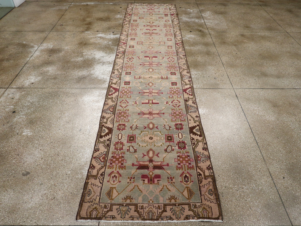 Vintage Persian Malayer Runner, No.26865 - Gsblank