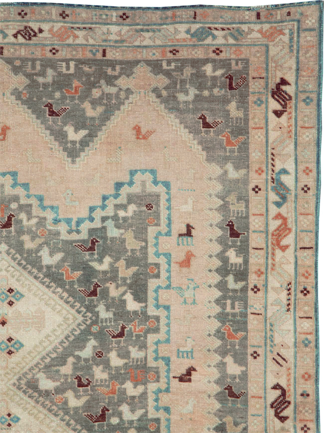 Vintage Persian Afshar Rug, No.26867 - Gsblank