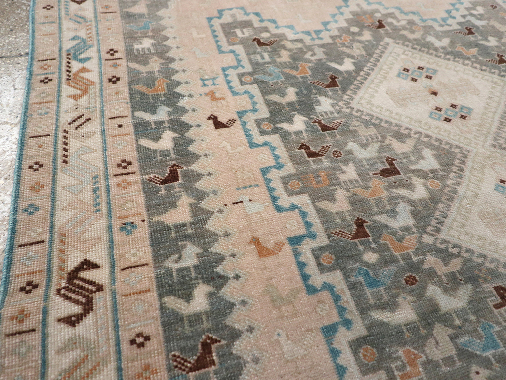 Vintage Persian Afshar Rug, No.26867 - Gsblank