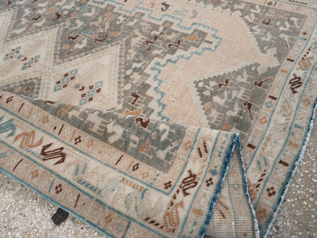 Vintage Persian Afshar Rug, No.26867 - Gsblank