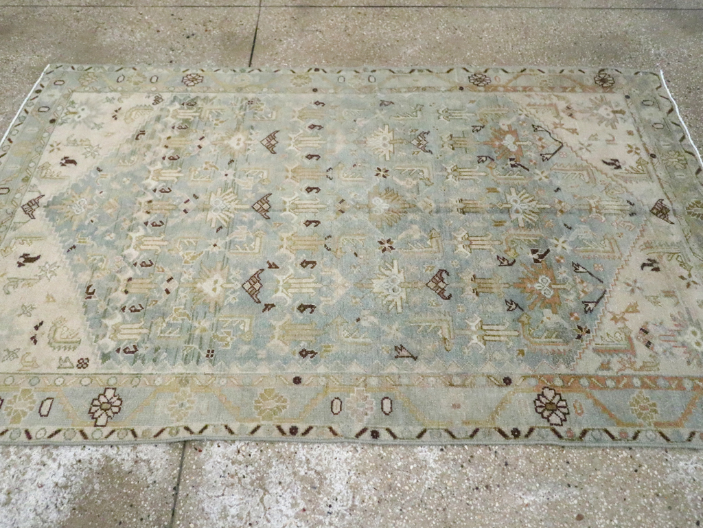 Vintage Persian Malayer Rug, No.26868 - Gsblank