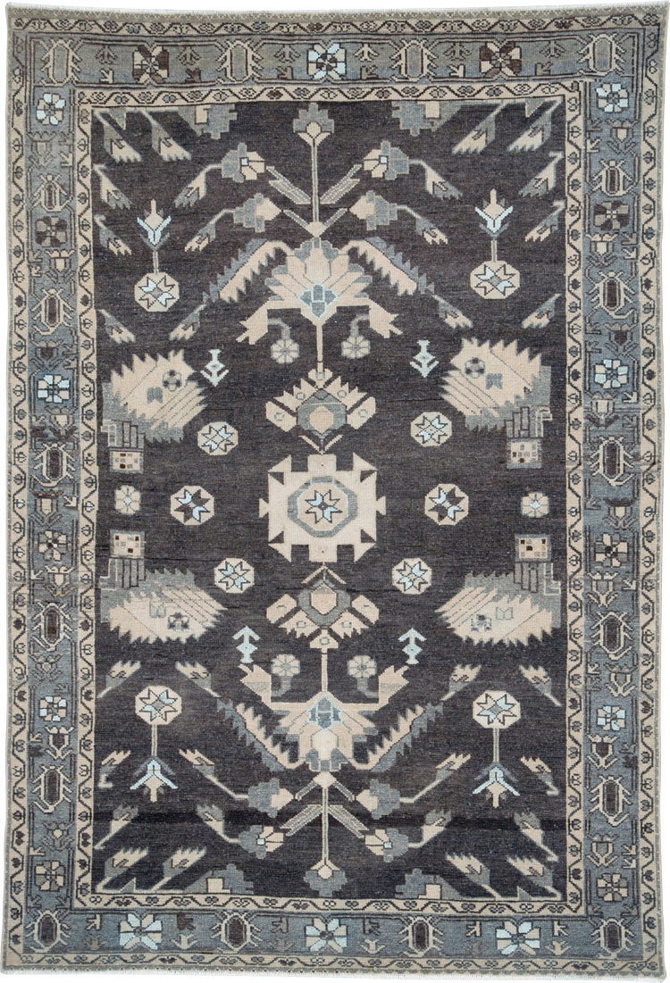 Vintage Persian Malayer Rug, No.26869 - Gsblank