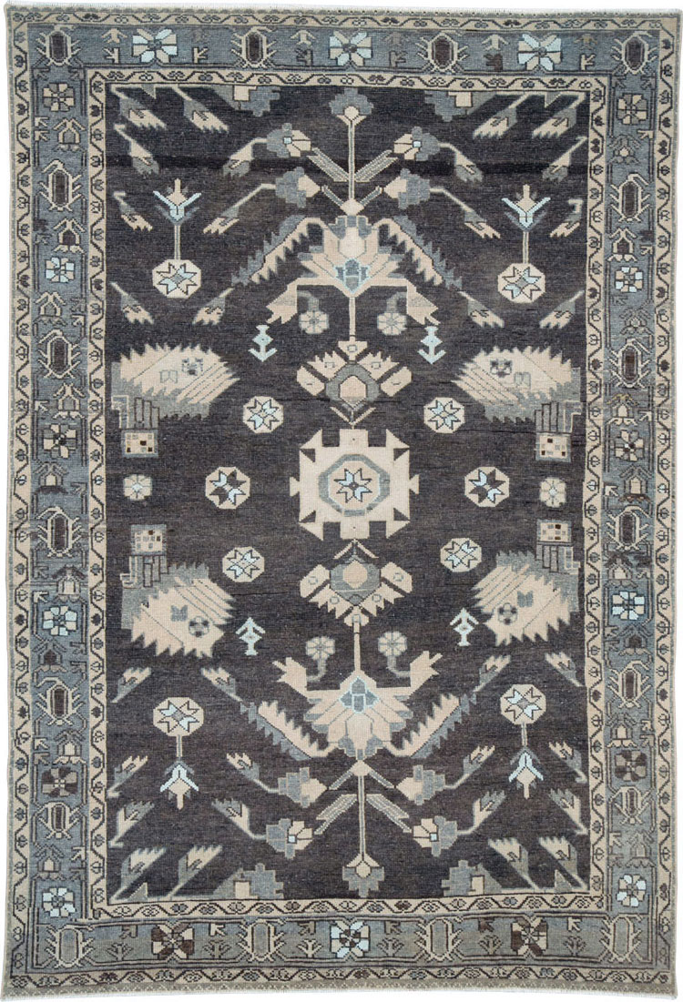Vintage Persian Malayer Rug, No.26869 - Gsblank
