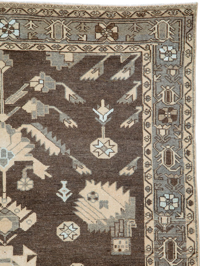 Vintage Persian Malayer Rug, No.26869 - Gsblank