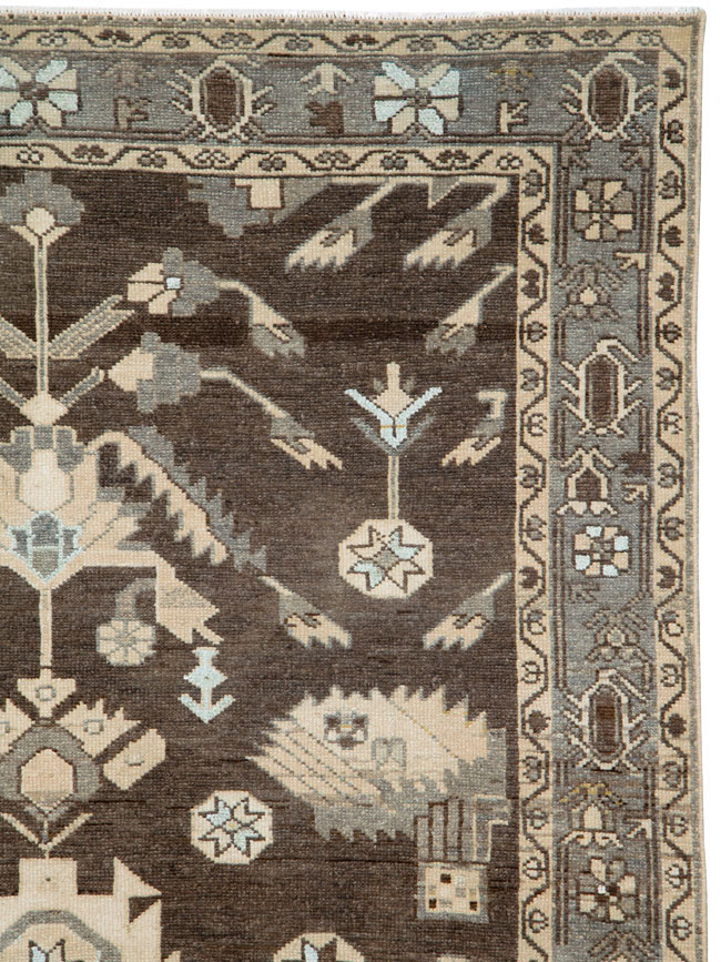 Vintage Persian Malayer Rug, No.26869 - Gsblank