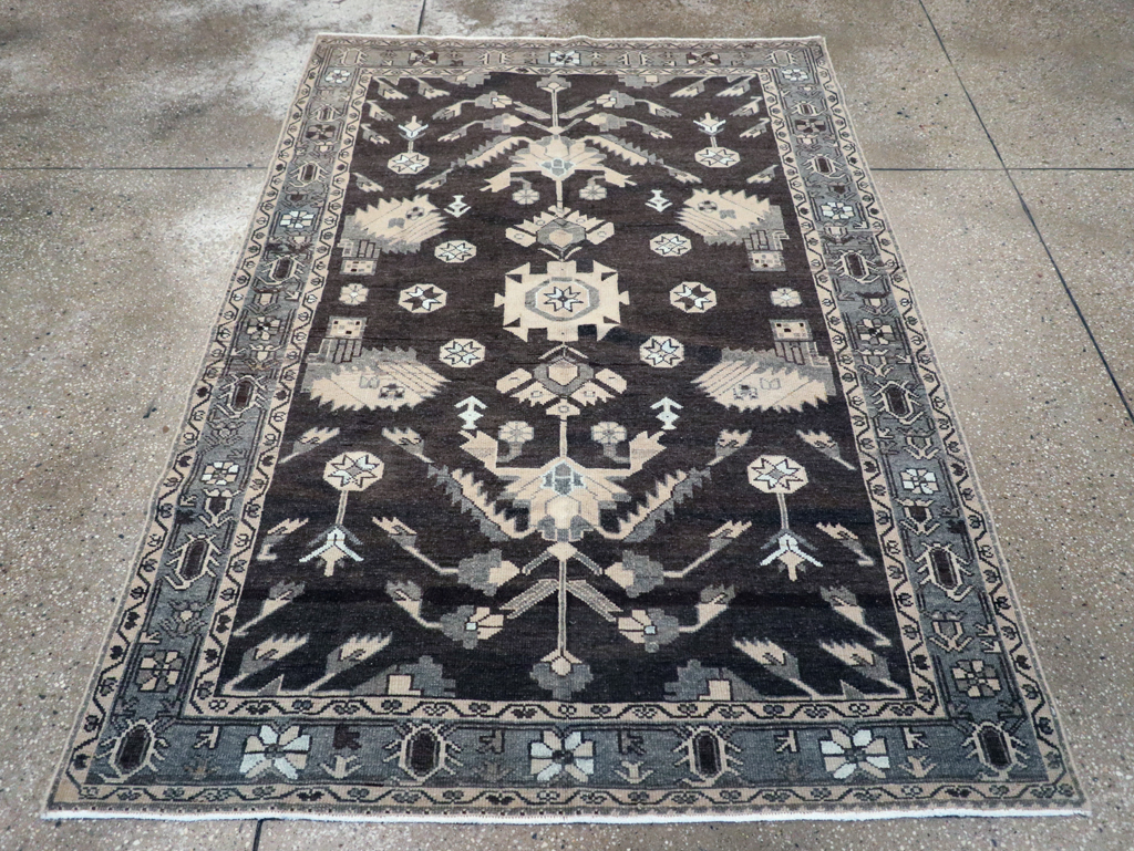 Vintage Persian Malayer Rug, No.26869 - Gsblank