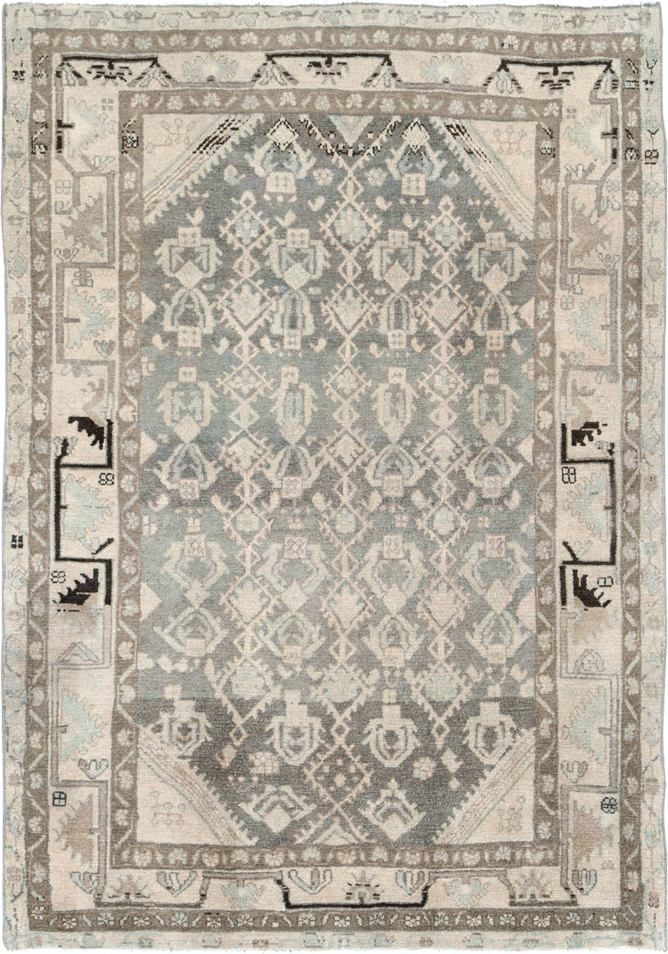 Vintage Persian Malayer Rug, No.26870 - Gsblank