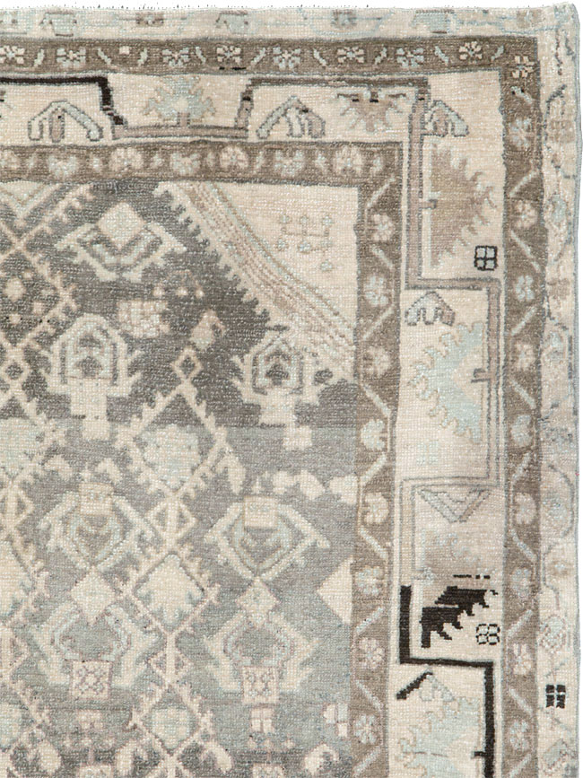 Vintage Persian Malayer Rug, No.26870 - Gsblank