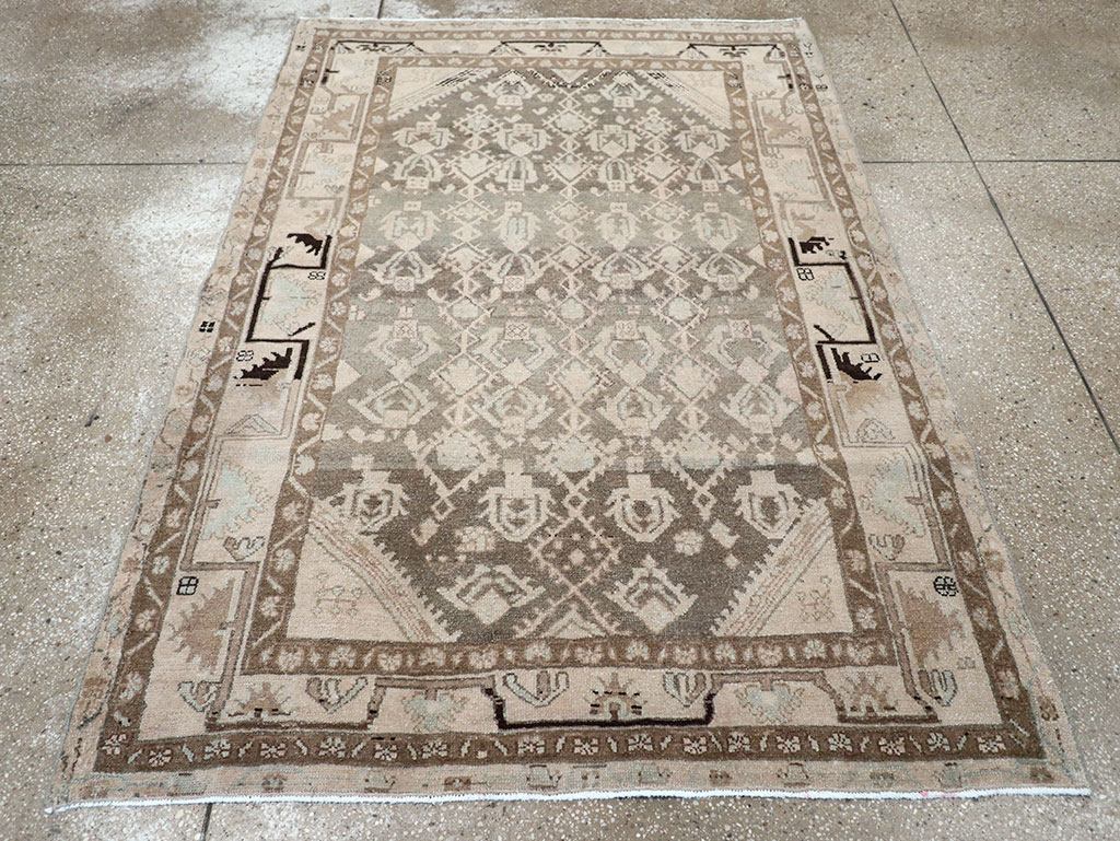 Vintage Persian Malayer Rug, No.26870 - Gsblank