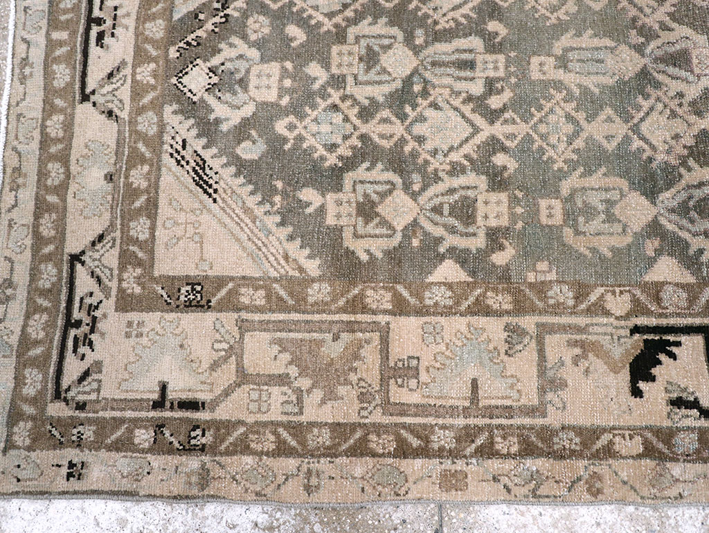 Vintage Persian Malayer Rug, No.26870 - Gsblank