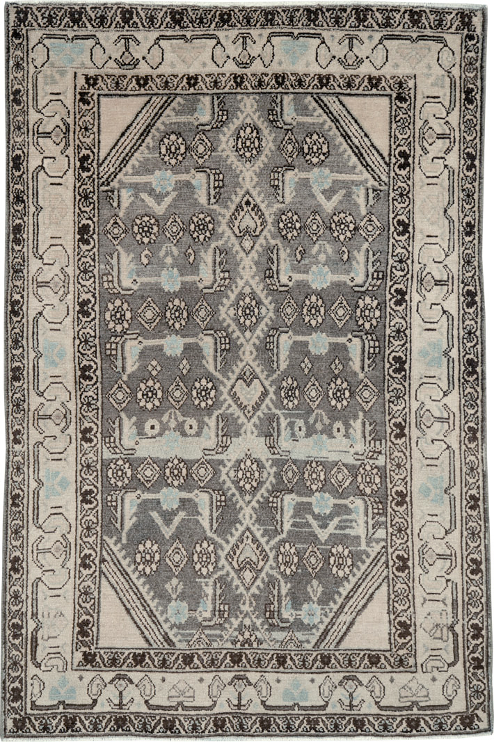 Vintage Persian Malayer Rug, No.26872 - Gsblank