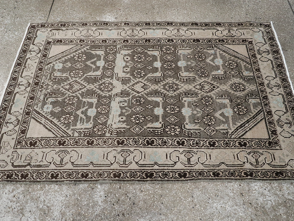 Vintage Persian Malayer Rug, No.26872 - Gsblank