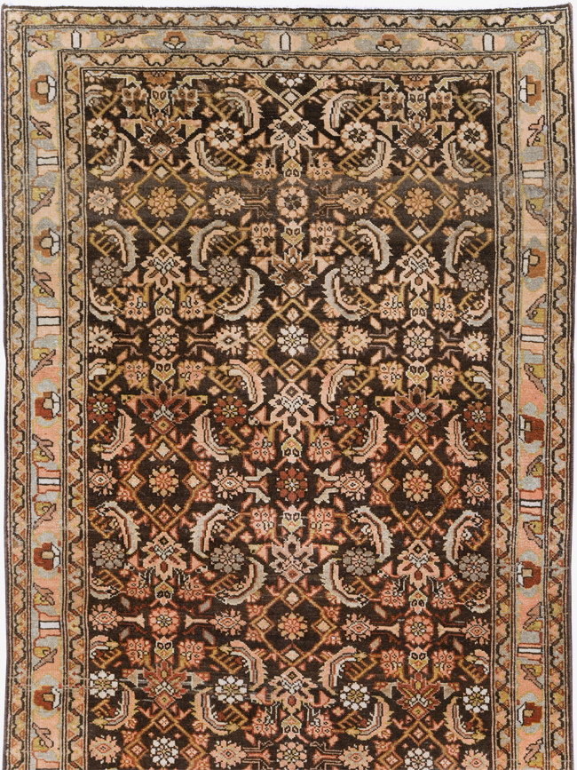 Vintage Persian Malayer Runner, No.26873 - Gsblank