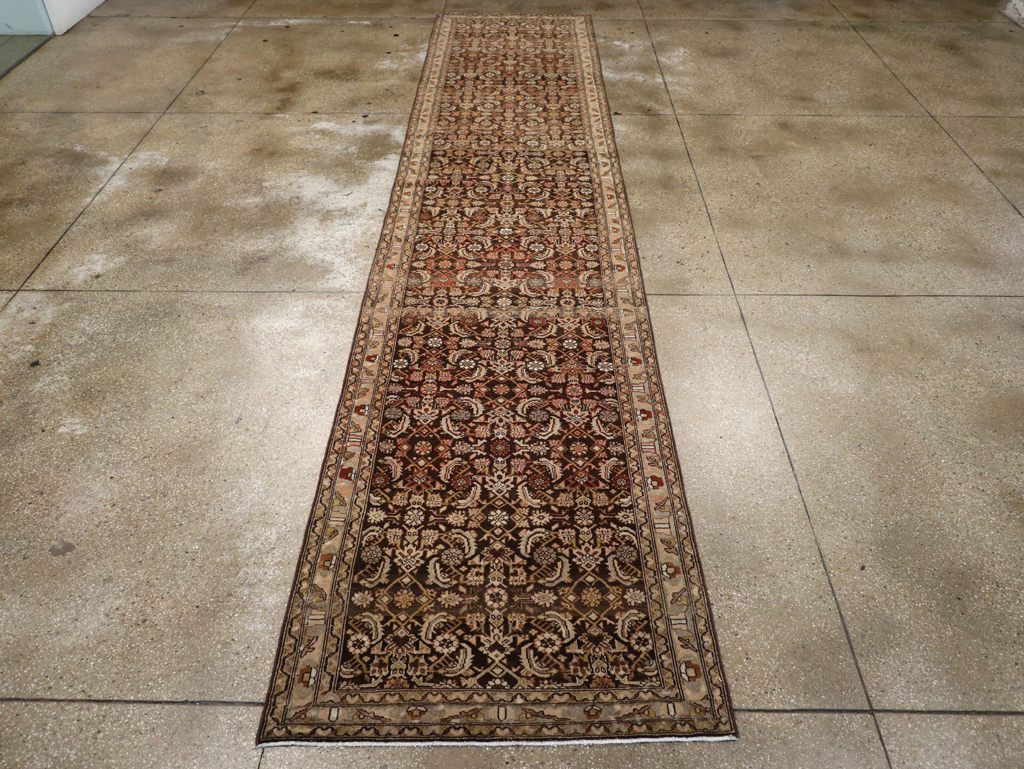 Vintage Persian Malayer Runner, No.26873 - Gsblank
