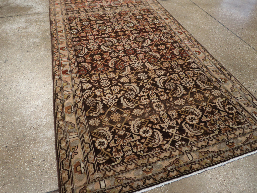 Vintage Persian Malayer Runner, No.26873 - Gsblank