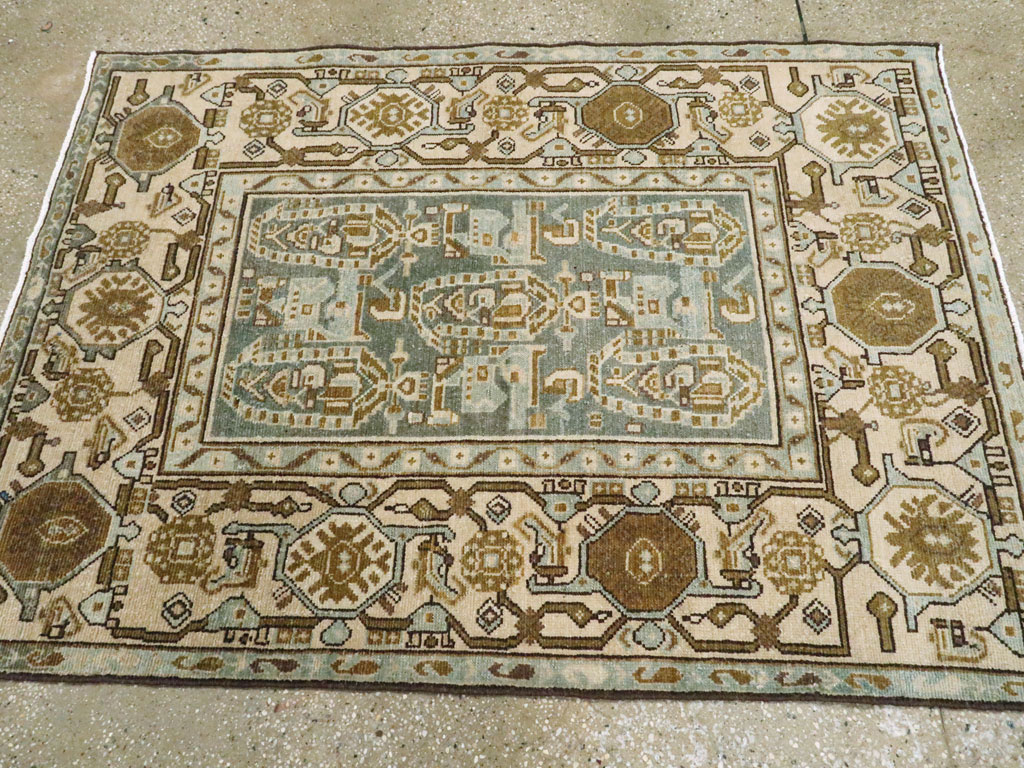 Vintage Persian Malayer Rug, No.26876 - Gsblank
