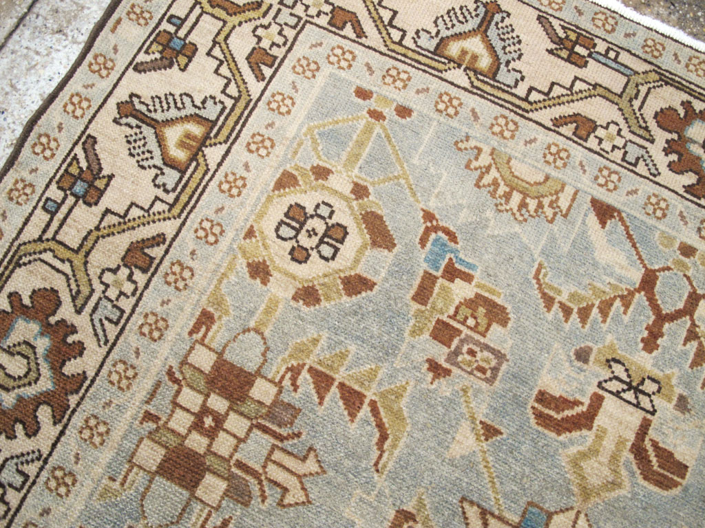 Vintage Persian Malayer Rug, No.26879 - Gsblank