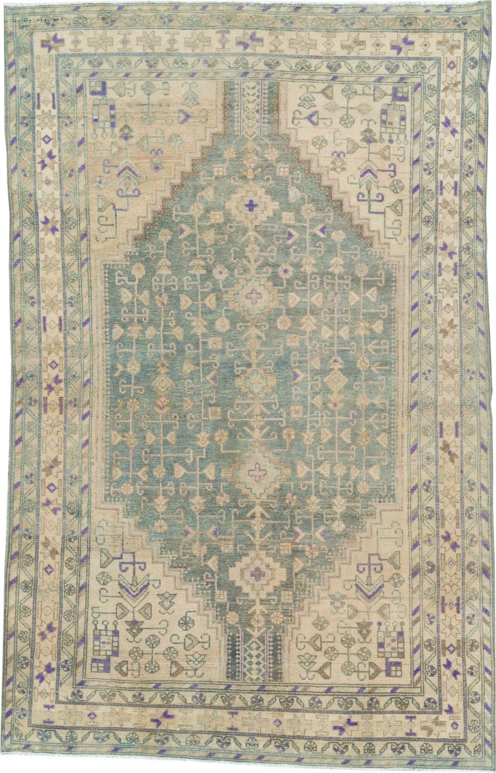 Vintage Persian Malayer Rug, No.26885 - Gsblank