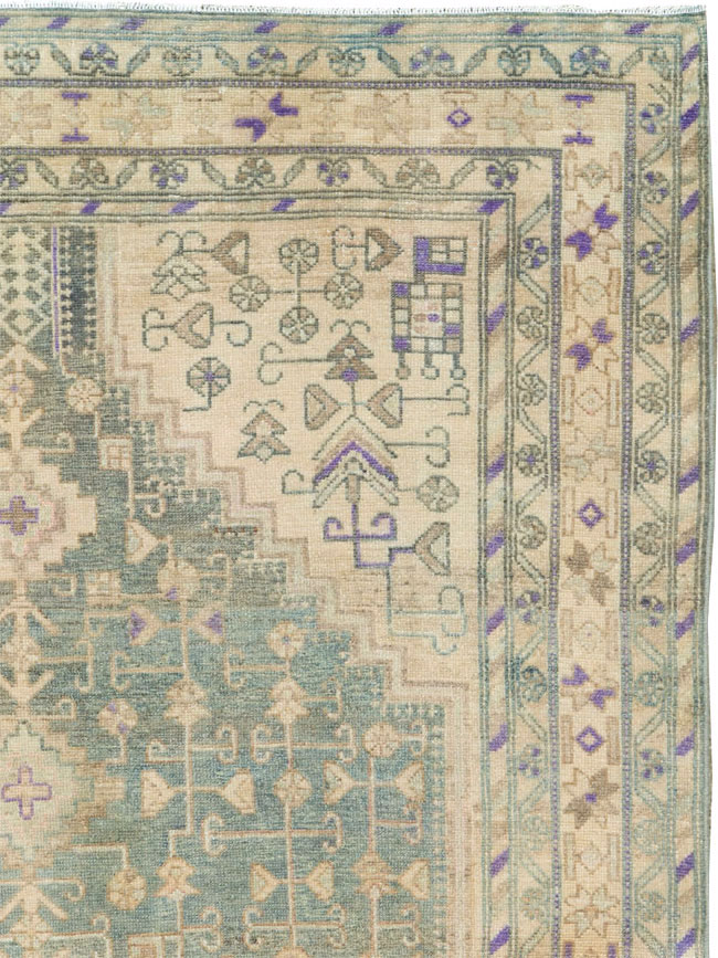 Vintage Persian Malayer Rug, No.26885 - Gsblank