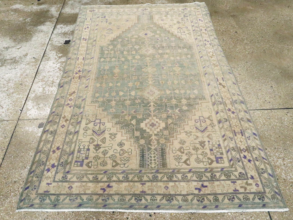 Vintage Persian Malayer Rug, No.26885 - Gsblank