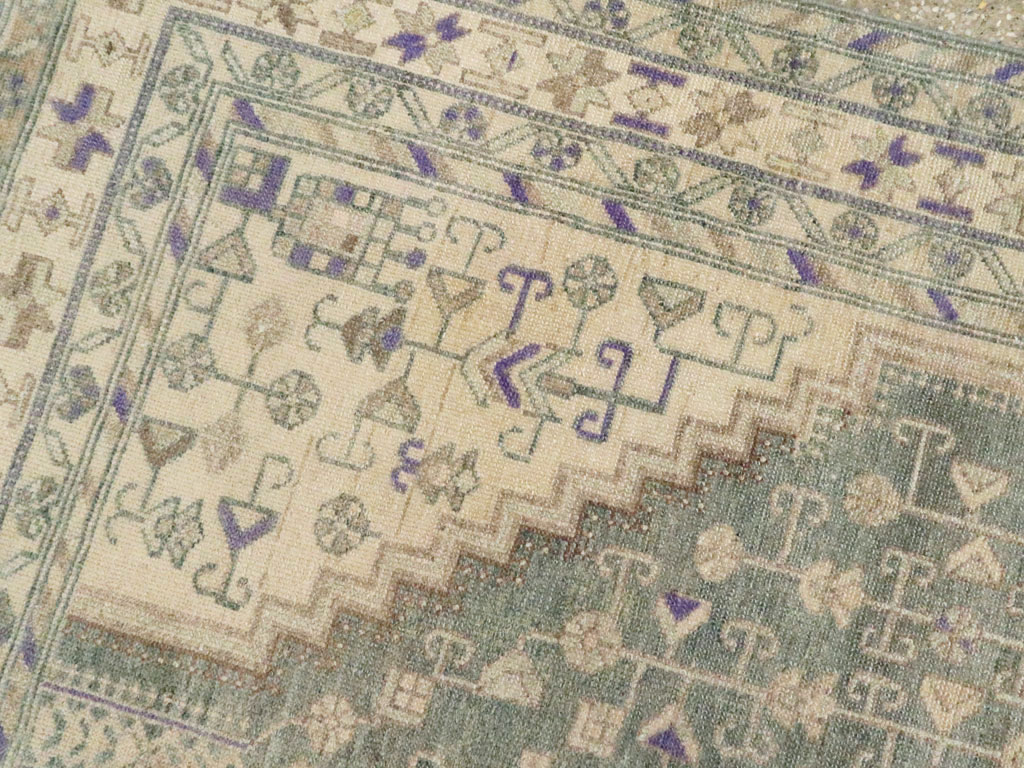 Vintage Persian Malayer Rug, No.26885 - Gsblank