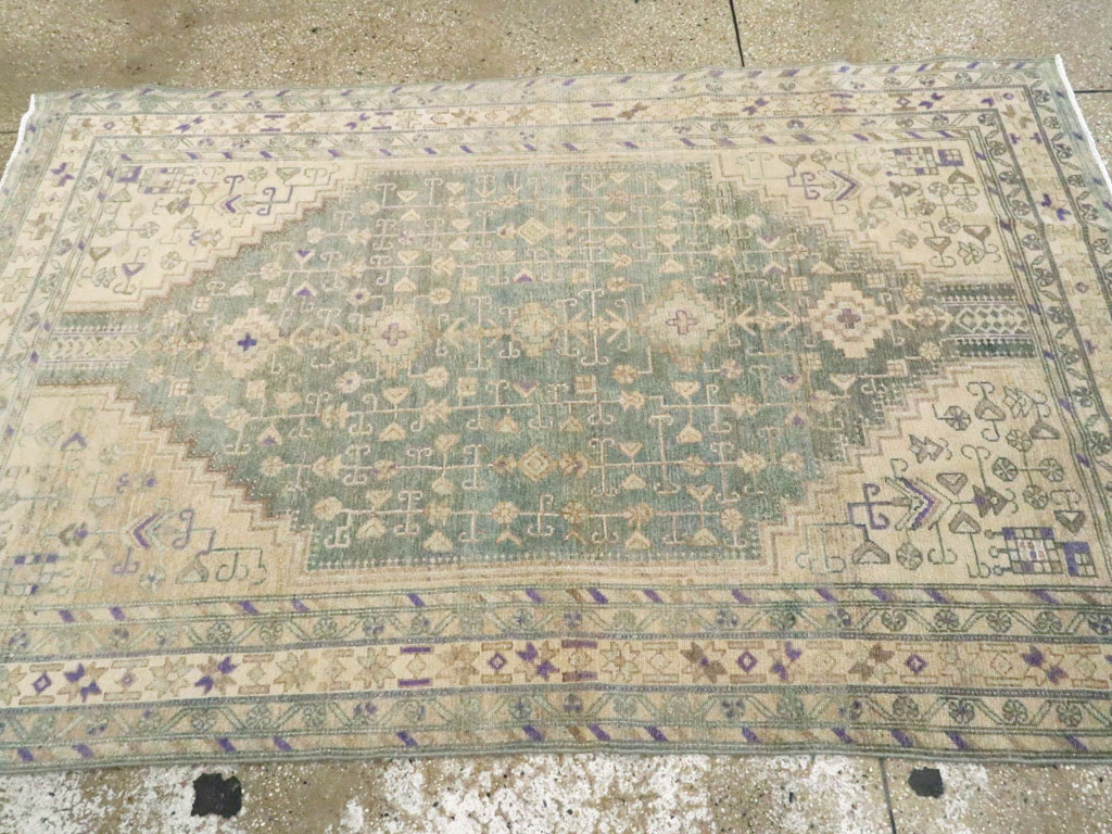 Vintage Persian Malayer Rug, No.26885 - Gsblank