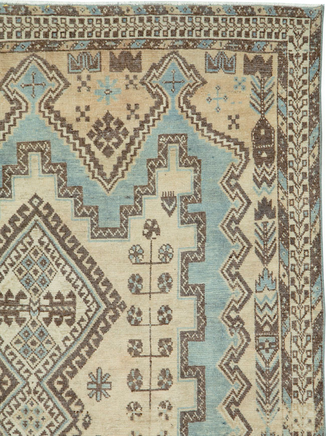 Vintage Persian Afshar Rug, No.26888 - Gsblank