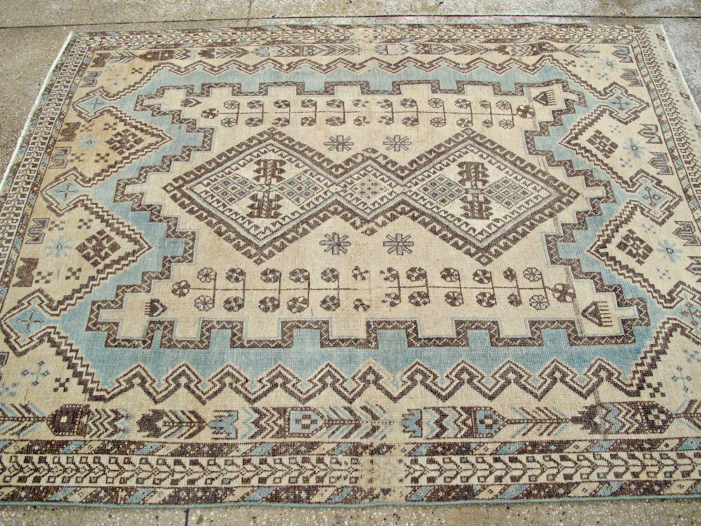 Vintage Persian Afshar Rug, No.26888 - Gsblank