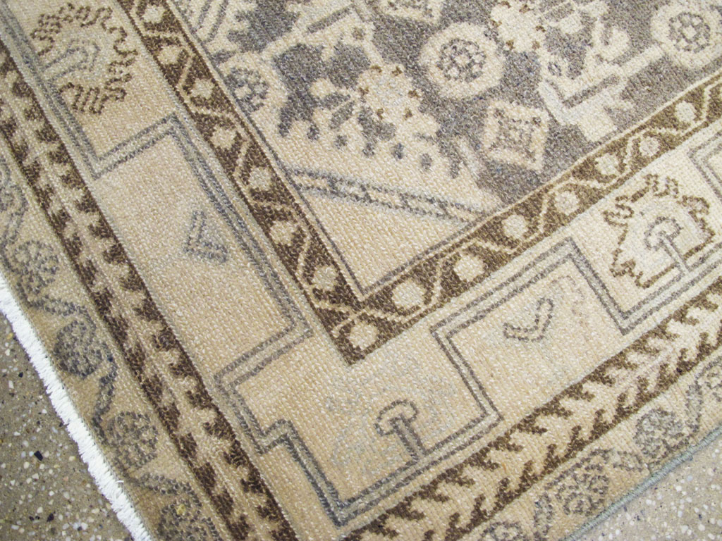 Vintage Persian Malayer Throw Rug, No.26891 - Gsblank
