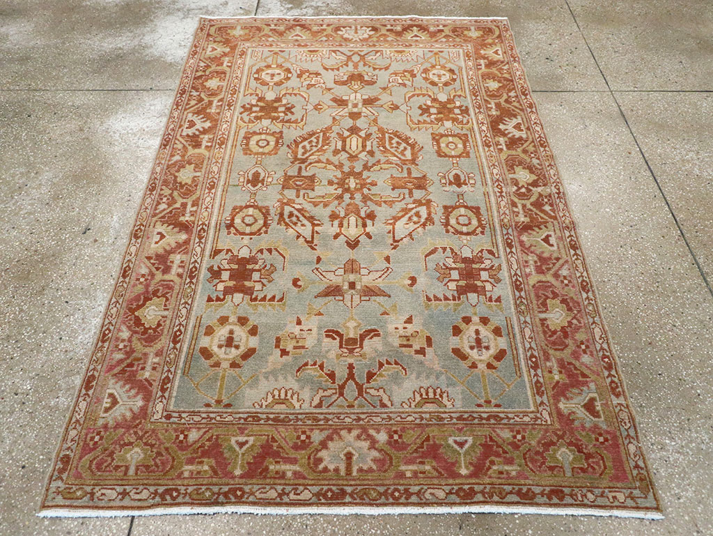 Vintage Persian Malayer Rug, No.26892 - Gsblank