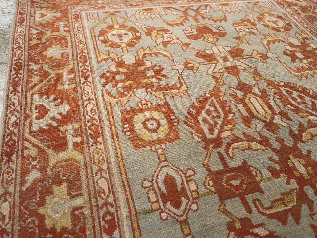 Vintage Persian Malayer Rug, No.26892 - Gsblank